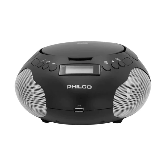 Reproductor de CD portátil Bluetooth Pantalla LED infrarroja Radio Fm